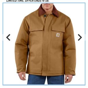Carhartt Duck Traditional Arctic Quilt Lined Coat